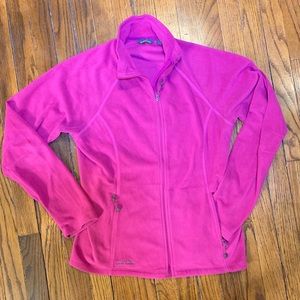 Eddie Bauer Soft Fitted Full Zip Sweatshirt Jacket